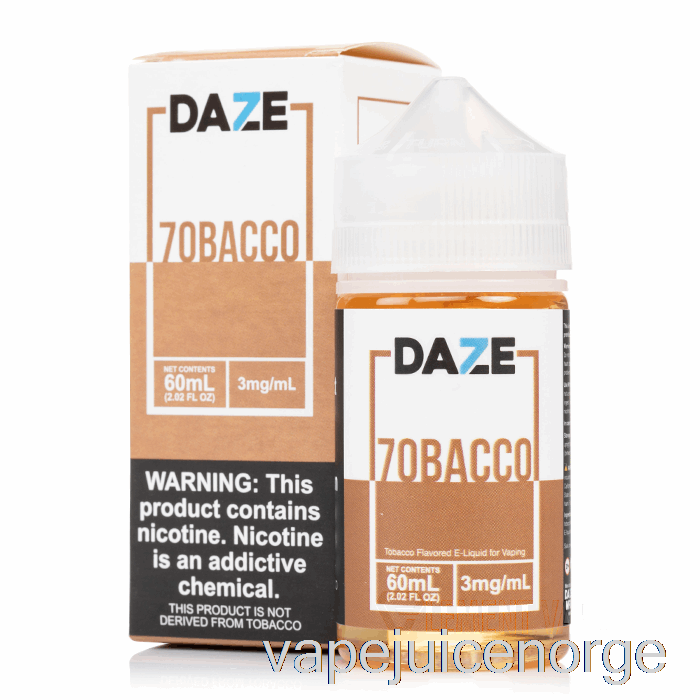 Vape Juice 7obacco - 7 Daze E-væske - 60ml 6mg